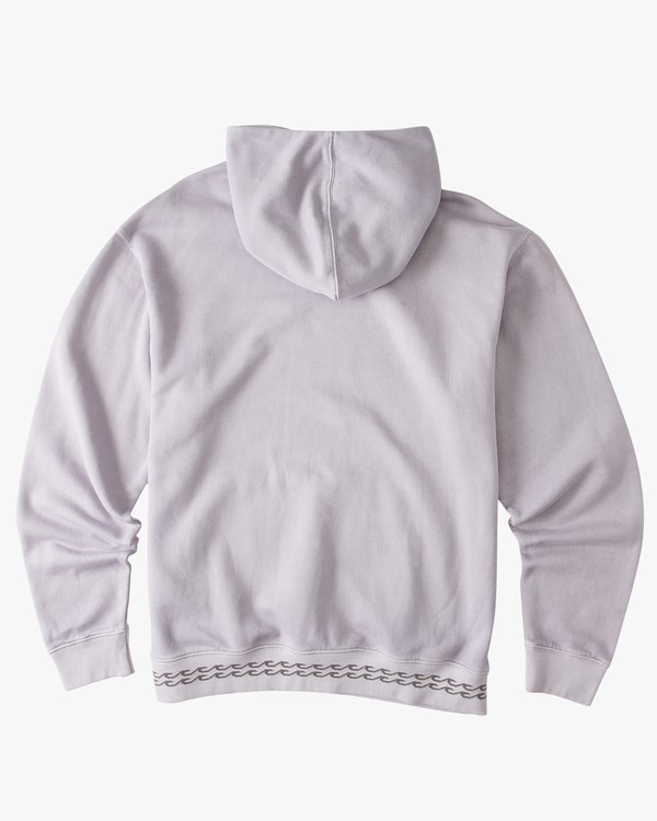 Billabong Wave Washed Organic Pullover Hoodie Gris | IMCLHV740