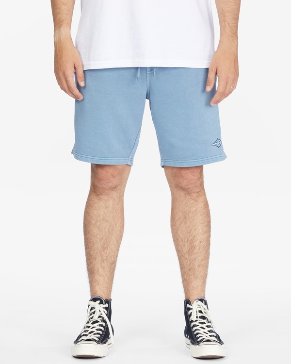 Billabong Wave Washed Theme Arch Sweatshorts Azules | HPWUCM961