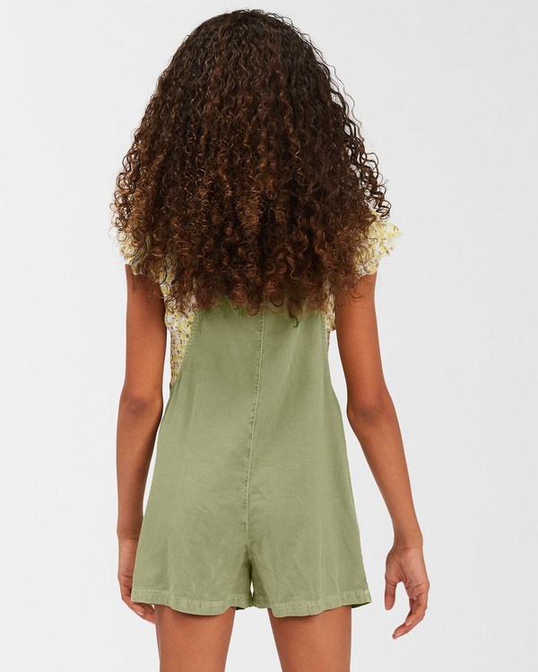 Billabong Wave Watch Jr Romper Avocado | OIRJML829