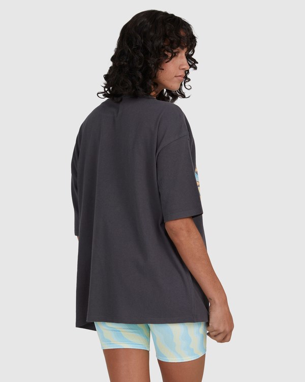 Billabong Waves For Dayz Boyfriend T-Shirt Negras | XZLVFU851