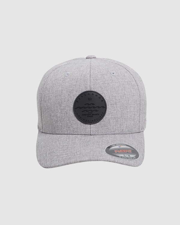 Billabong Wavy Davy Heatherlight Flexfit Hat Gris Oscuro | CLRGAT731