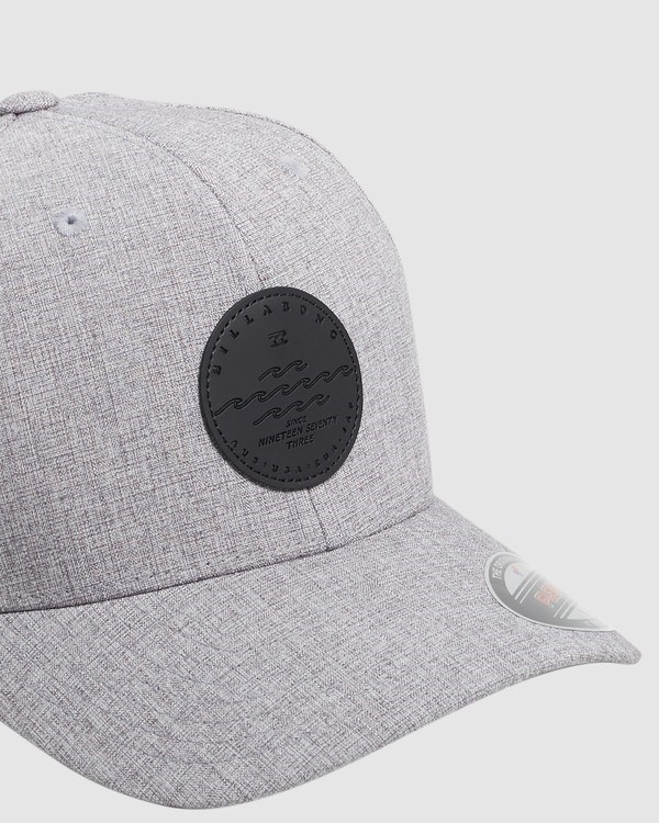 Billabong Wavy Davy Heatherlight Flexfit Hat Gris Oscuro | CLRGAT731