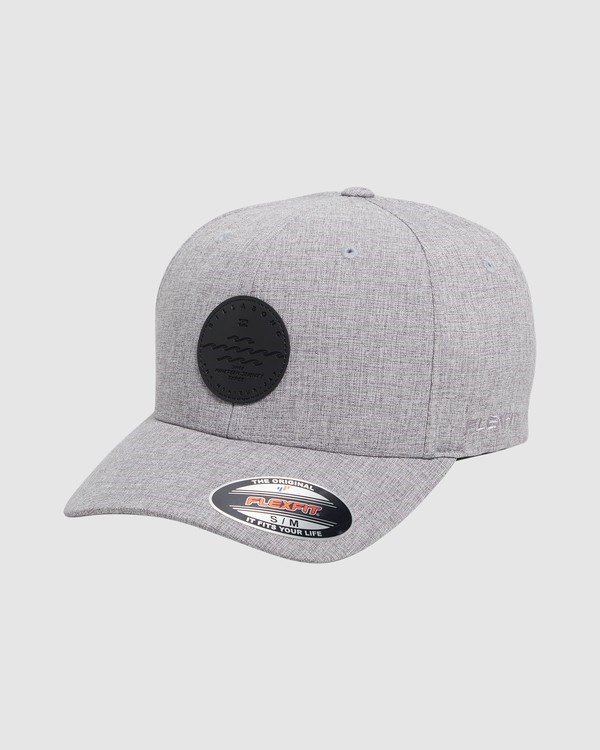 Billabong Wavy Davy Heatherlight Flexfit Hat Gris Oscuro | CLRGAT731