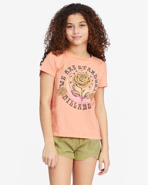 Billabong We Are Stardust Estampadas Boyfriend T-Shirt Canyon Sunset | IXBTLA145