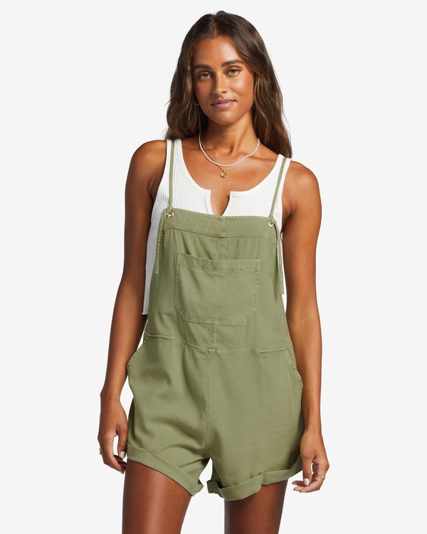 Billabong Wild Pursuit Romper Avocado | UGILDV401