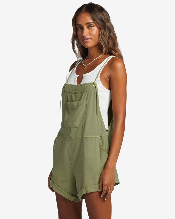 Billabong Wild Pursuit Romper Avocado | UGILDV401