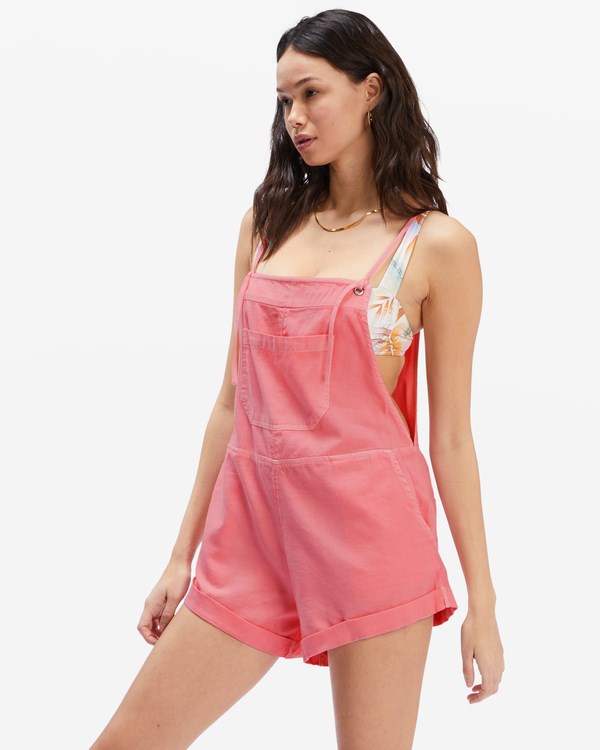 Billabong Wild Pursuit Romper Rosas | SAGVNJ396