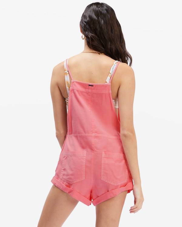 Billabong Wild Pursuit Romper Rosas | SAGVNJ396