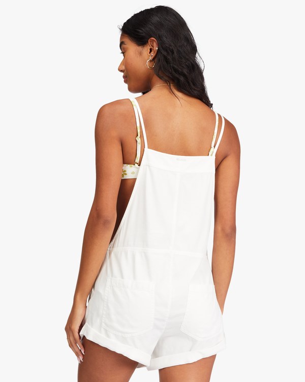 Billabong Wild Pursuit Romper Salt Crystal | KBISQN086