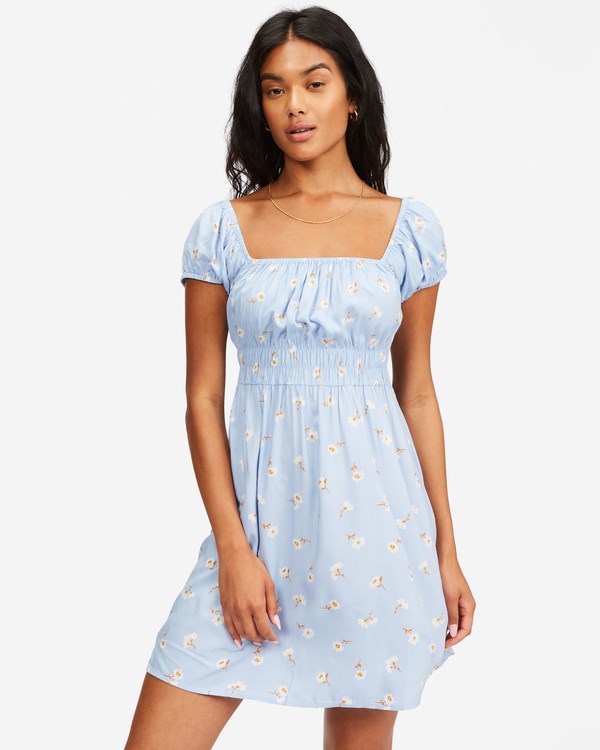 Billabong Wildflower Mini Vestido Rain Drop | LPAHYZ129