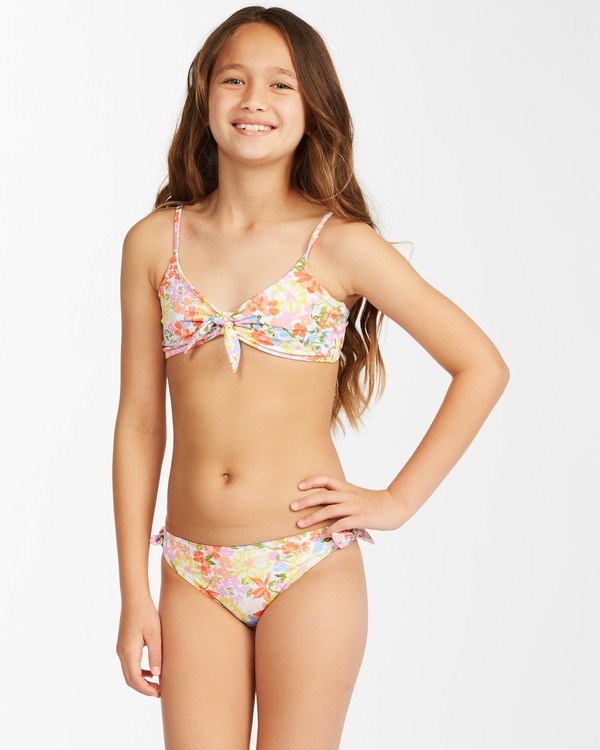 Billabong Windsong Hanky Tie Trilet Bikini Set Multi | TCNESW423