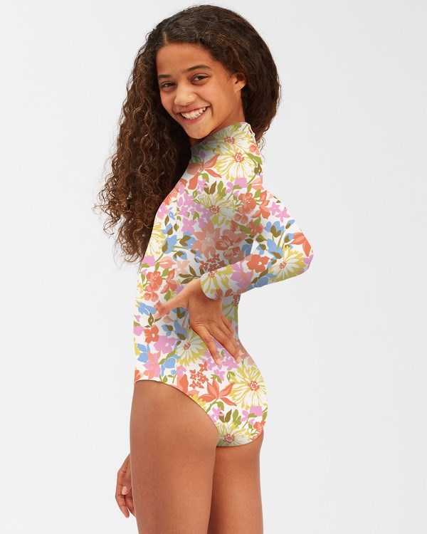 Billabong Windsong Long Sleeve Swimsuit Multi | AJCEMY365