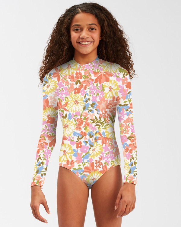 Billabong Windsong Long Sleeve Swimsuit Multi | AJCEMY365