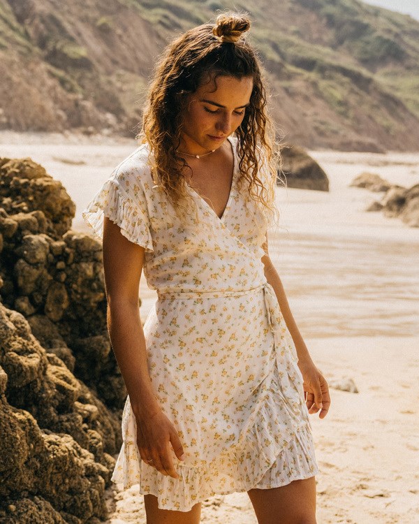 Billabong Wrap And Roll Woven Vestido Salt Crystal | BRZSMT581