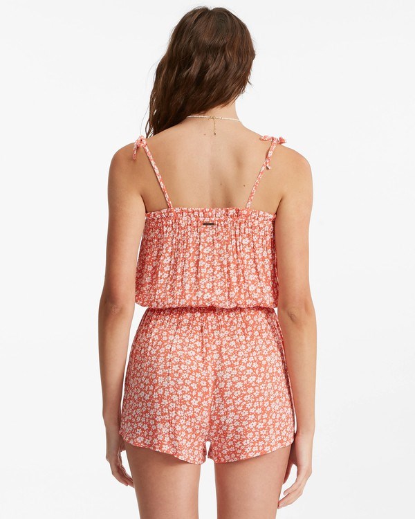 Billabong Yours Truly Romper Rosas | OYWAEF163